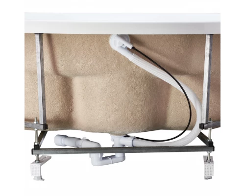 КАННЫ Ванна акриловая 150х150 см., без монтажного комплекта, САНТЕК