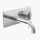 Смеситель для раковины VENTAS R скрытого монтажа, совместный, хром глянцевый, BERGES
