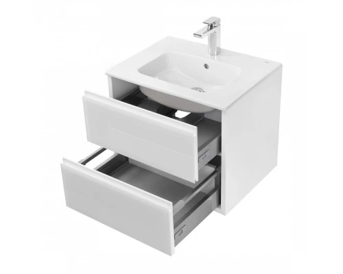 Тумба РИМИНИ 60 new, бел. гл. (под раковину VICTORIA-N 60,VICTORIA-N UNIK 60)
