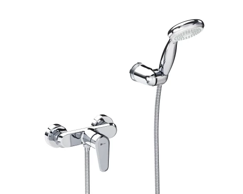 Point Смеситель для душа, без излива, лейка, р/ОД, хром, LM, LM0303C