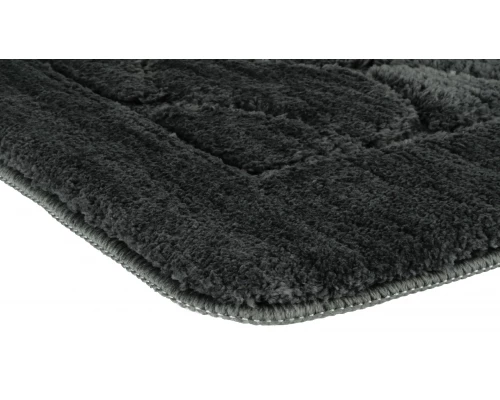 Коврик для ванной Fixsen Link 1-ый FX-5002V, графит, 50х80 см.