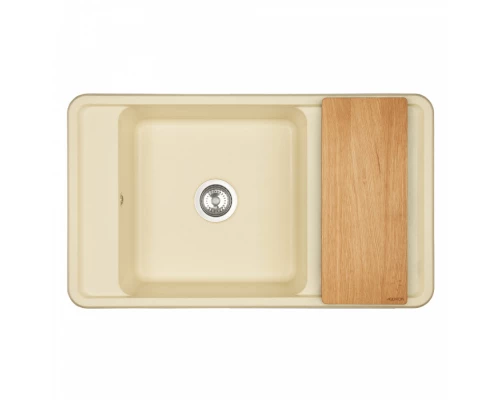 Мойка для кухни  Беллис 87 870x510x250 мм, прямоуг., шампань