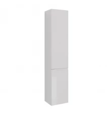 Пенал Lemark MIANO 35 см подвесной/напольный, правый, 2-х дверный, цвет корпуса, фасада: Белый гляне