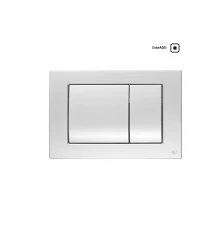 656006 Панель механ. двухрежимная METAL DUAL, сталь, хром матовый, антиванд., OLI