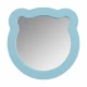 Зеркало КАСПЕР МИШКА, фигурное, голубой матовый