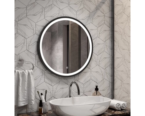 Зеркало Style Black LED 600