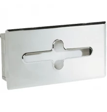 Диспенсер для салфеток встраиваемый, из хромированной стали глянцевой 04025.B