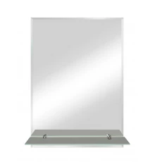 Зеркало Модерн-Люкс 500х690 с полкой