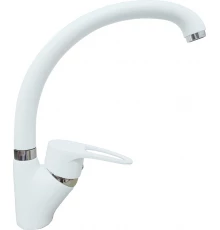 GF Смеситель для кухни, выс.пов.излив 204мм(к/40), р/ОД, иней, GF-