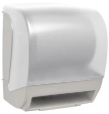 Автоматический диспенсер для рулонной бумаги  из ABS пластика. Белый