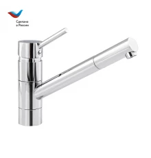 ГОРОД Смеситель для мойки с вытяжным изливом, одноручный, одноручный, СЛАВЕН, Д22
