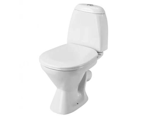РИМИНИ Унитаз-компакт (эконом.), 1-режимный., сиденье полипропилен САНТЕК