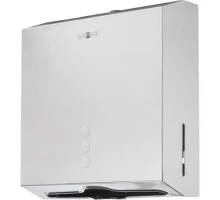  Диспенсер для бумажных полотенец Nofer из нержавеющей стали глянцевый 