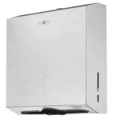  Диспенсер для бумажных полотенец Nofer из нержавеющей стали глянцевый 