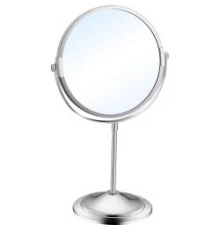 Зеркало косметическое  настольное круглое двустороннее