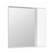 Зеркальный шкаф СТОУН 80, белый