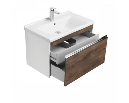 Тумба КАПРИ 80, таксония темная (под раковину МИРАНДА 80)