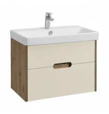 Тумба ОЛИВИЯ 70, бежевый, дуб велл (под раковину АДРИАНА 70)