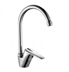 D40 Смеситель для кухни, выс.пов.излив 188мм, р/ОД, хром, ROS, D40-23