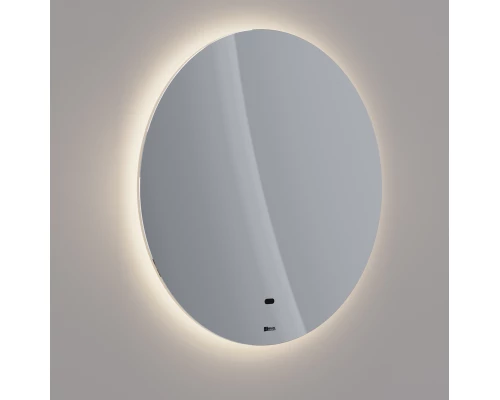 Зеркало Lemark OLSA D65 см круглое с интерьерной подсветкой, с подогревом