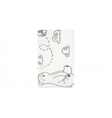 Коврик для ванной Fixsen Teddy Air 1-ый FX-6001T, белый, 50х80см