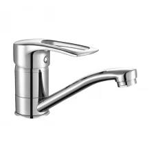 T40 Смеситель для раковины, пов.излив 139мм,(к/40) р/ОД, хром, ROS, T40-22