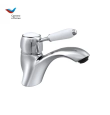 КОТТЕДЖ Смеситель для умывальника с литым изливом, одноручный, СЛАВЕН, М10