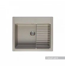 Мойка для кухни  Делия 60 602х517х218 мм, серый шелк