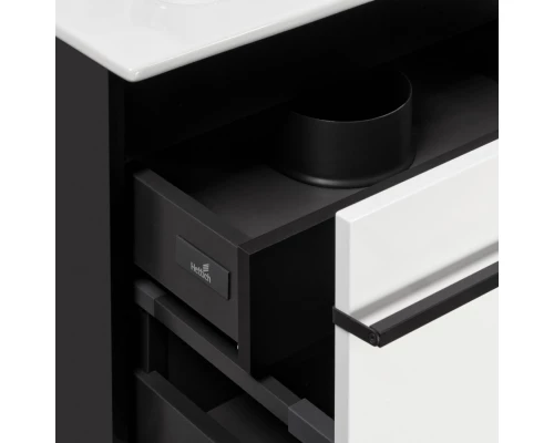 ANETO Тумба под раковину VICTORIA-N UNIK 80, белый глянец, ROCA