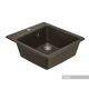 Мойка для кухни  Парма  510x470x175 мм, квадратная, кофе