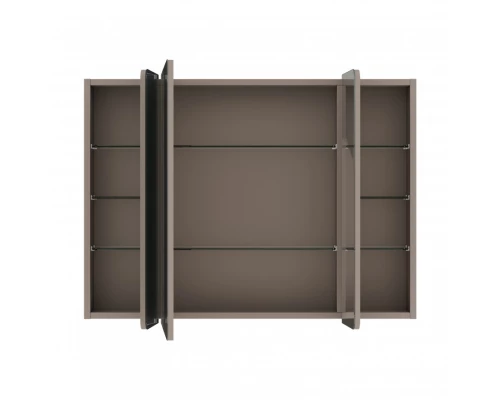 Зеркальный шкаф АР-ДЕКО 85, кашемир