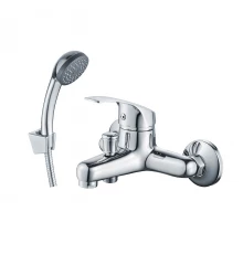 DR71 Смеситель для ванны, монолит.излив 145мм, р/ОД, хром, DR, DR71035