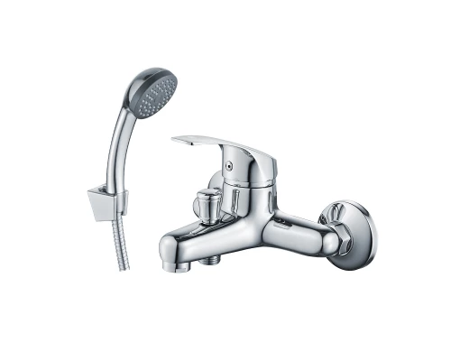 DR71 Смеситель для ванны, монолит.излив 145мм, р/ОД, хром, DR, DR71035
