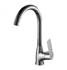 RS27 Смеситель для кухни, выс.пов.излив 210мм, р/ОД, хром, ROS, RS27-23