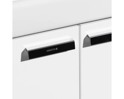 Тумба ЙОРК 60, белая, выбеленное дерево (под раковину ТИГОДА 60)