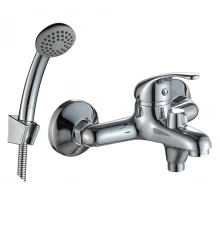 A35 Смеситель для ванны, монолитный излив 145мм, р/ОД, хром, ROS, A35-30