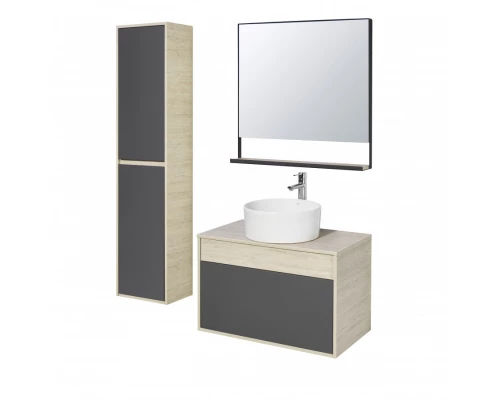 Зеркало ЛОФТ УРБАН 80, дуб орегон