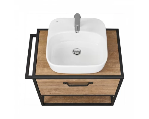 Тумба ЛОФТ ФАБРИК 65, дуб кантри (под раковину ФАБИА 65, ОДРИ Round 62, Одри Soft 42)