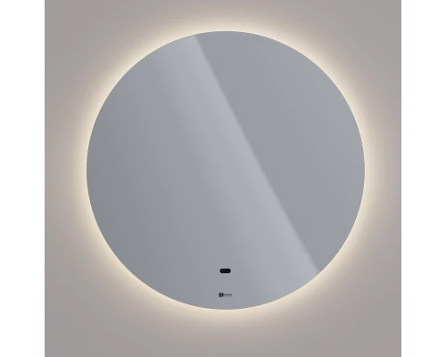 Зеркало Lemark OLSA D65 см круглое с интерьерной подсветкой, с подогревом