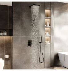 Душевой комплект NARDIS 2S BLACK, BERGES