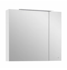 OLETA Зеркальный шкаф 80, белый глянец