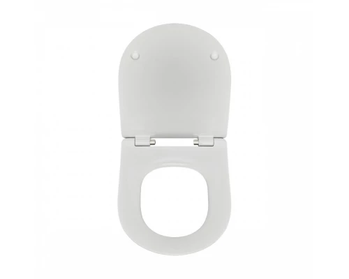LEON SLIM Сиденье и крышка для унитаза, дюропласт., с механизмом Soft-Closing, белое. ROCA