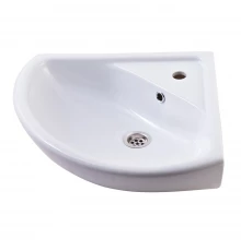 ЭЛЕГИЯ Угловой умывальник на мебель с обрамлением (555х460) ROSA