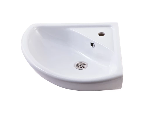 ЭЛЕГИЯ Угловой умывальник на мебель с обрамлением (555х460) ROSA