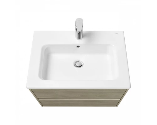 ONA Модуль для раковины 600 мм, 585x450x565 мм, с 2 ящиками, темный вяз, ROCA