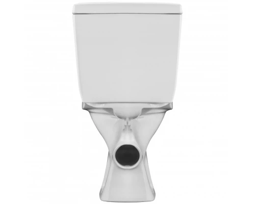 АНИМО Унитаз-компакт, горизонт. выпуск, эконом., 1-реж. арматура, сиденье полипропилен. САНТЕК 
