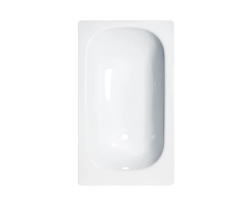 REIMAR Ванна стальная 140x70x40 cм. с опорной подставкой, без ранта, белая орхидея, ВИЗ