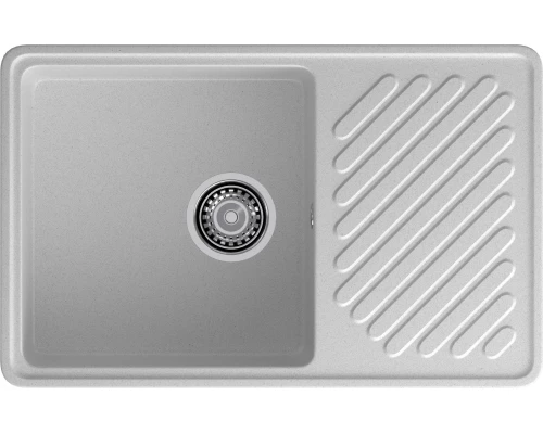 GranFest QUARZ (GF-ZL52) Мойка для кухни 760*480мм (серый)