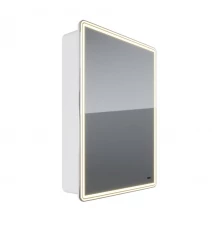 Шкаф зеркальный Lemark ELEMENT 60х80 см 1 дверный, петли справа, с подсветкой, с розеткой, цвет корп