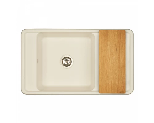 Мойка для кухни  Беллис 87 870x510x250 мм, прямоуг., жемчуг
